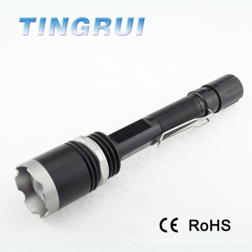 High Power XML T6 Rechargeable Zoomable Focus Led Flashlight